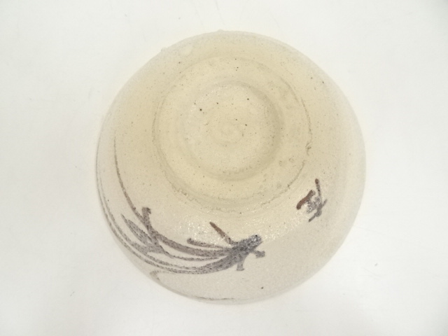 志野茶碗　美濃　骨董 道具 ] - 道具 美濃焼 高田庄三郎造 志野茶碗（共箱） | ネット